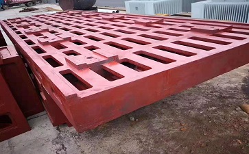 En-gjl-250 boz çuqun dəmir maşın çarpayı